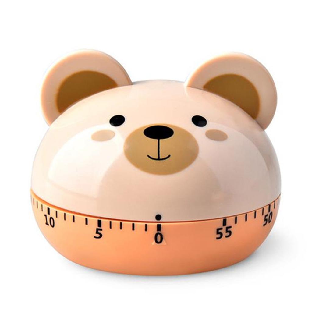 Mechanische Küchentimer Cartoon Tierform Genau 60 Minuten Manueller Timer für Studenten