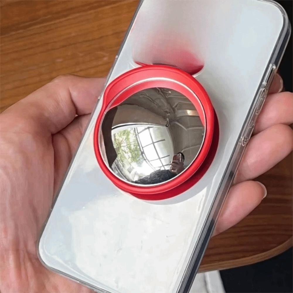 Creative Convex Mirror Phone Stand Portable Smartphones Support Bracket Creative Photography
