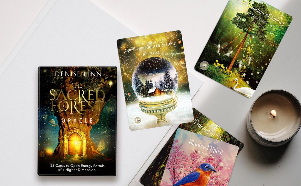 I.I.J Oracle Cards Sacred Forest Oracle Japanese Edition Affirmations Fortune Telling with Japanese Instructions