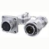 WEIPU WY16 Waterproof IP67 Metal M16 Electrical Connector 2 3 4 5 6 7 9 12 Pin Solar Panel Mount Female Socket Aviation Adapter