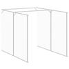 Vidaxl Buda Dla Psa, Z Wybiegiem, Antracytowa, 165X1271X181 Cm, Stal