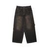 AEIAEIAE Washed Denim Pants [Black]