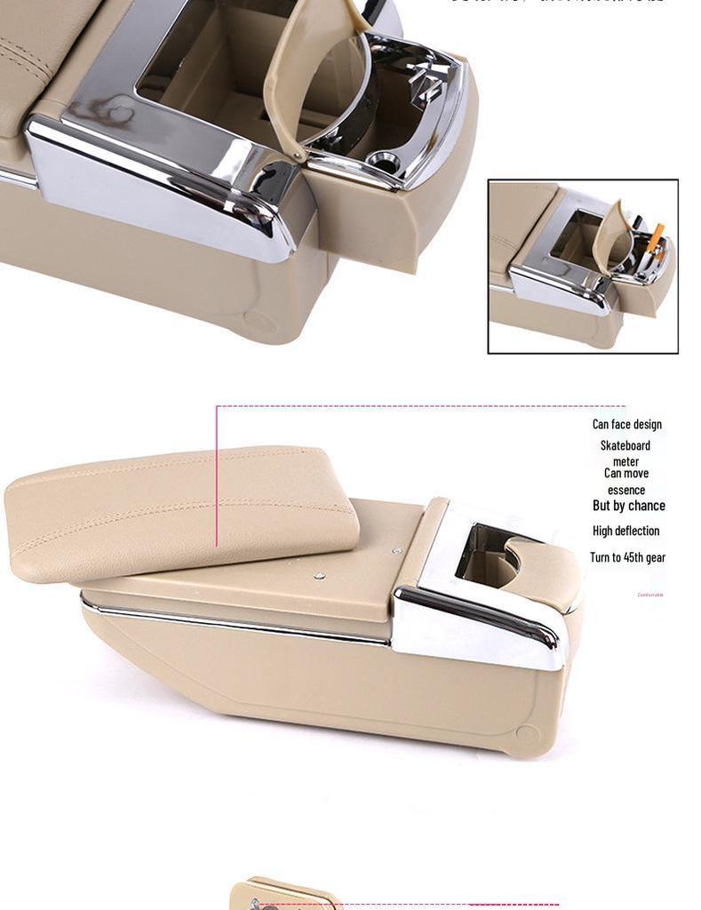 Compatible Armrest Box for Volkswagen Bora Classic & Golf 4