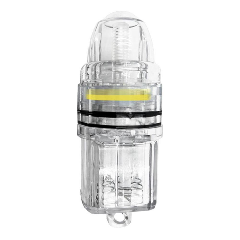 Waterproof LED Fish Attracting Indicator LED Flashing Night Fishing Lamp Light Bait  Underwater