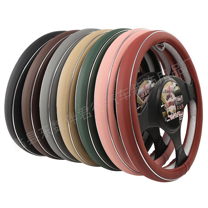 Universeller Lenkradbezug aus Leder – stilvolles Autozubehör für alle Jahreszeiten