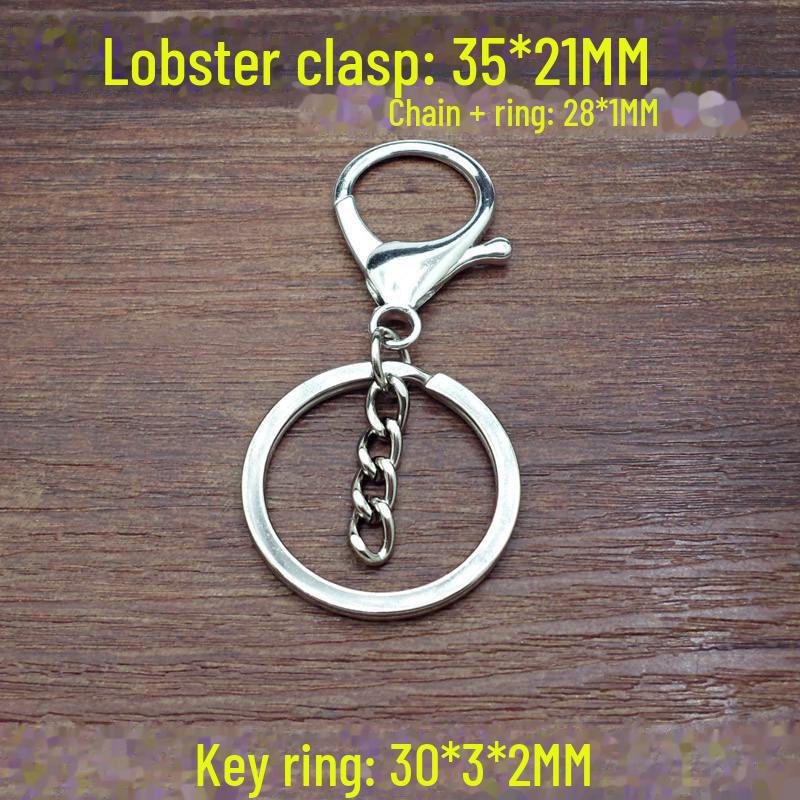 DIY Schmuckzubehör: Hundeanhänger, Schlüsselanhängeranhänger, Halskette, Karabinerverschluss