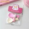Cute Piggy Hair Clip Set Tie A Ponytail Headband Hair Tie Cartoon Headwear Sweet Girl Side Clip Styling Hair Accessories