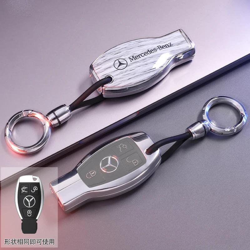 SUG2 Car Key Case Cover Shell for Mercedes Benz Cla250 Mercedes Benz GLS53 2019 GLS450 Maybach GLS600 2021 AMG C63S GLE 450 2020