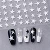 1pc, Irregular Five-pointed Star Sweet Cool Trendy Nail Stickers, Suitable for Women and S DIY Manicure, Wedding