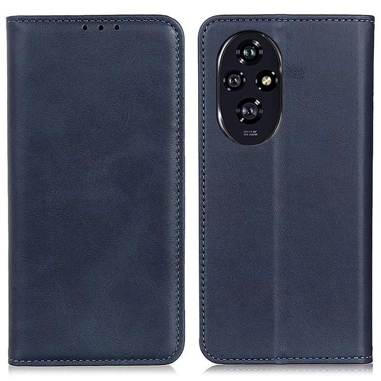 

For Honor 200 5G Wallet Phone Case Magnetic Closing Split Leather Shockproof Cover