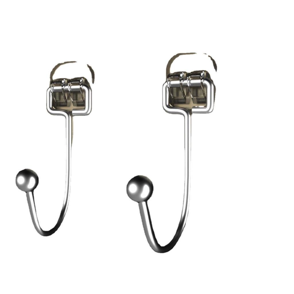 Large Punch-Free Transparent Self-Adhesive Hook - Strong, Traceless Kitchen Hook with High Load-Bearing Capacity