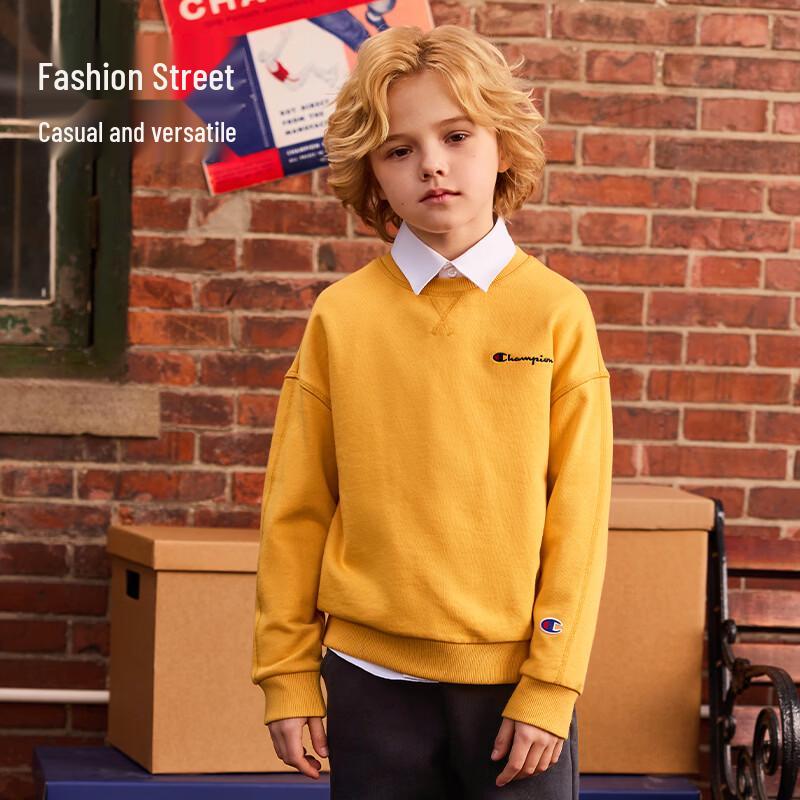 Champion Kids  2026 Spring Contrast Stitch Crewneck Sweatshirt XXL