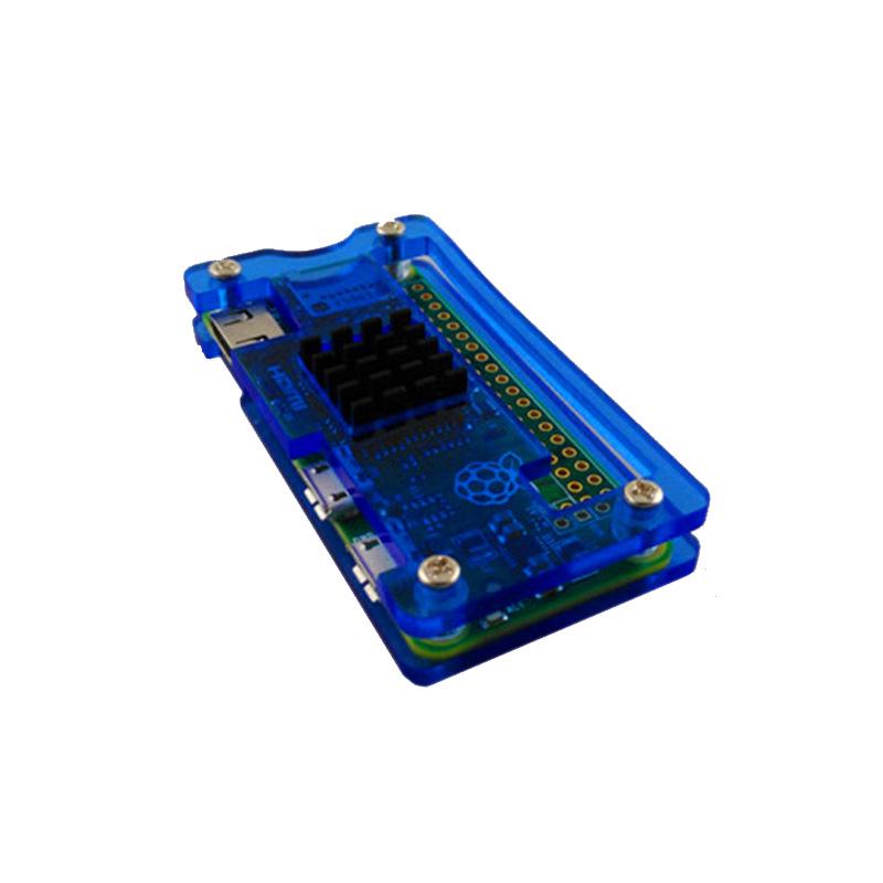 Raspberry Pi Zero Acrylic Transparent Protective Shell Case Accessories