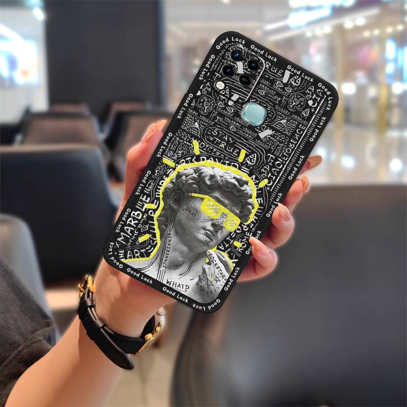 Schmutzabweisende Stoßfeste Handyhülle Für infinix X689/X689C/Hot 10S/Hot 10T Wasserdicht Vollständiger Schutz Cartoon Niedlich