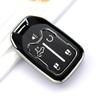 Car Key Cover Shell For Chevrolet Tahoe Silverado Suburban Gmc Sierra Acadia Terrain Yukon Xl Car Smart Remote Key Case Keychain