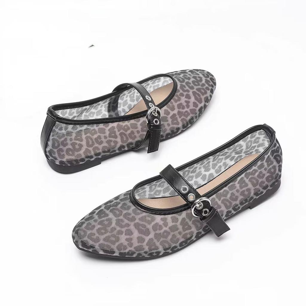 Breathable Open Toe Arch Support Sandals Mary Jane Style Women's Thick Bottom Height Increase Hollow Out Lightweight Mesh Breathable Cool Shoes