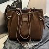Large-capacity Bag Women's 2025 New Autumn and Winter High-end Retro Work Commuter Tote Bag Going Out Shoulder Bag