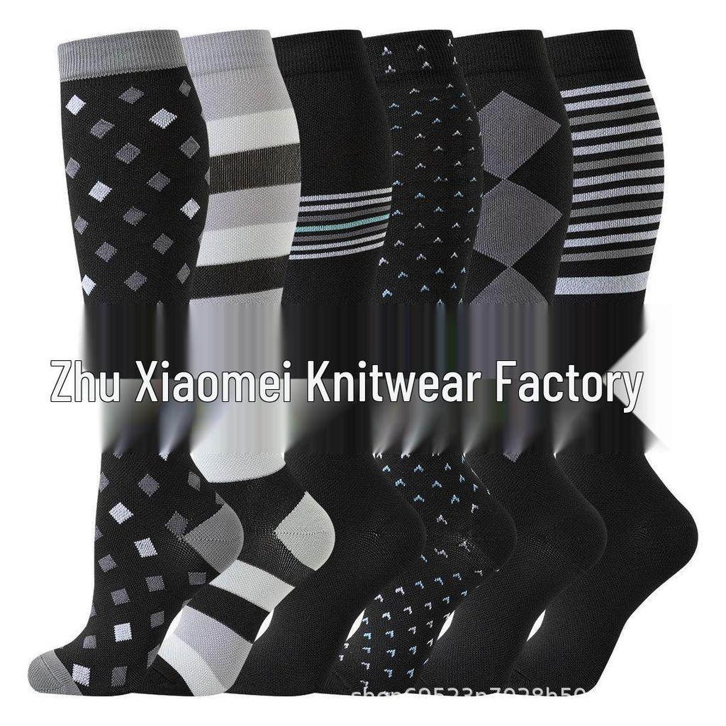 Unisex Long Compression Socks for Cycling, Running, and Marathon