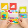 Children's Wooden Puzzle Brain Teasers Educational Challenge Parent Child Interactive PK Toys Intellectual Toys Suitable For Boys And Girls