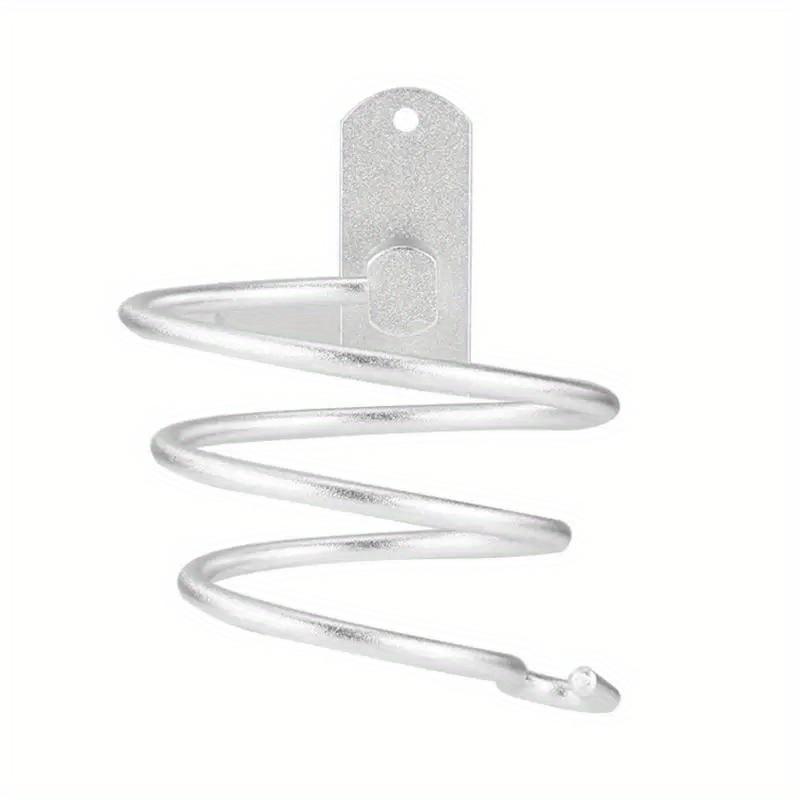 Wall-mounted Hair Dryer Holder Hairdressing Blower Bracket Hanging bathroom Shelf Storage Rack Holder Hanger Accessories Shelves