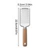 1PC Kitchen Gadgets: Wooden Handle Grater, Small Kitchenware, Stainless Steel Baking Utensils