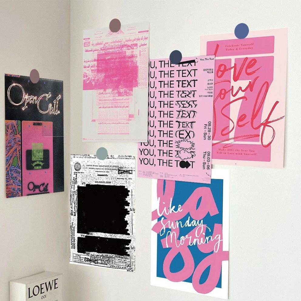 Girls Coco [Set of 10] Love Postcard Photo Card Emotional Background Photo Sticker Interior Prop Wall Decoration, Set of 10