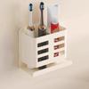 Aluminum Zinc Zinc Alloy Bathroom Storage Rack No Punching Shaver Storage Stand  Bathroom Accessories