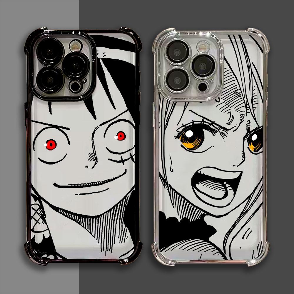 One Anime Piece Characters Soft Funda For iPhone 17 Pro 16 15 14 13 12 11 Pro Max Case 17 Plus 17E 16E 17Air Silicon Phone Cover