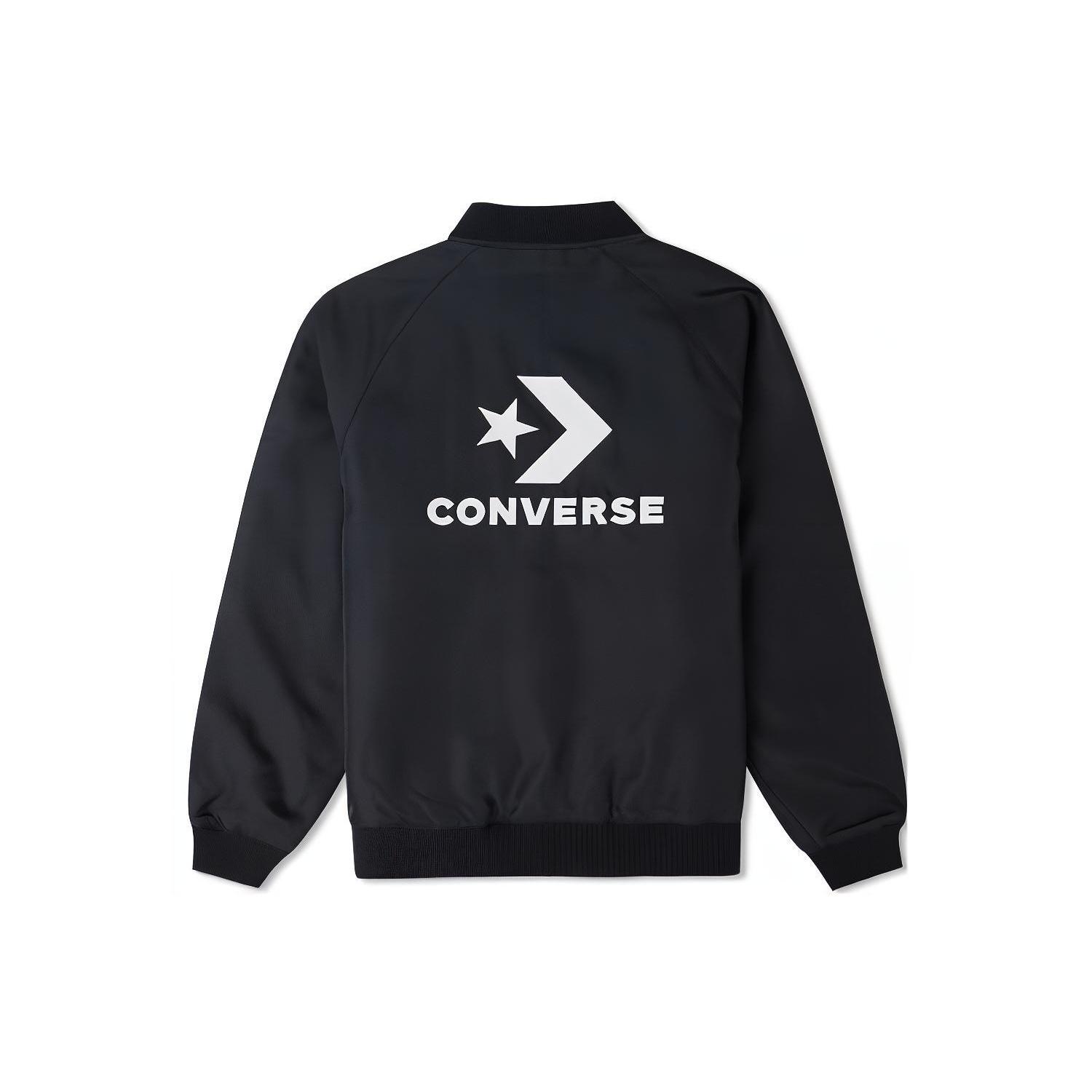 Converse Utility Padded Bomber Jacket Asia Sizing Black Men s 10024620-A01 S