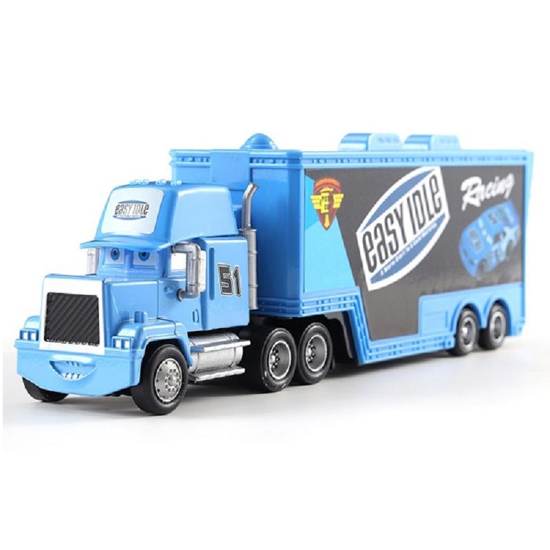 Pixar Cars Truck Model Car Anime Figure Mack Semi-Hauler Rust-eze Racing Toys Children's Birthday Gifts