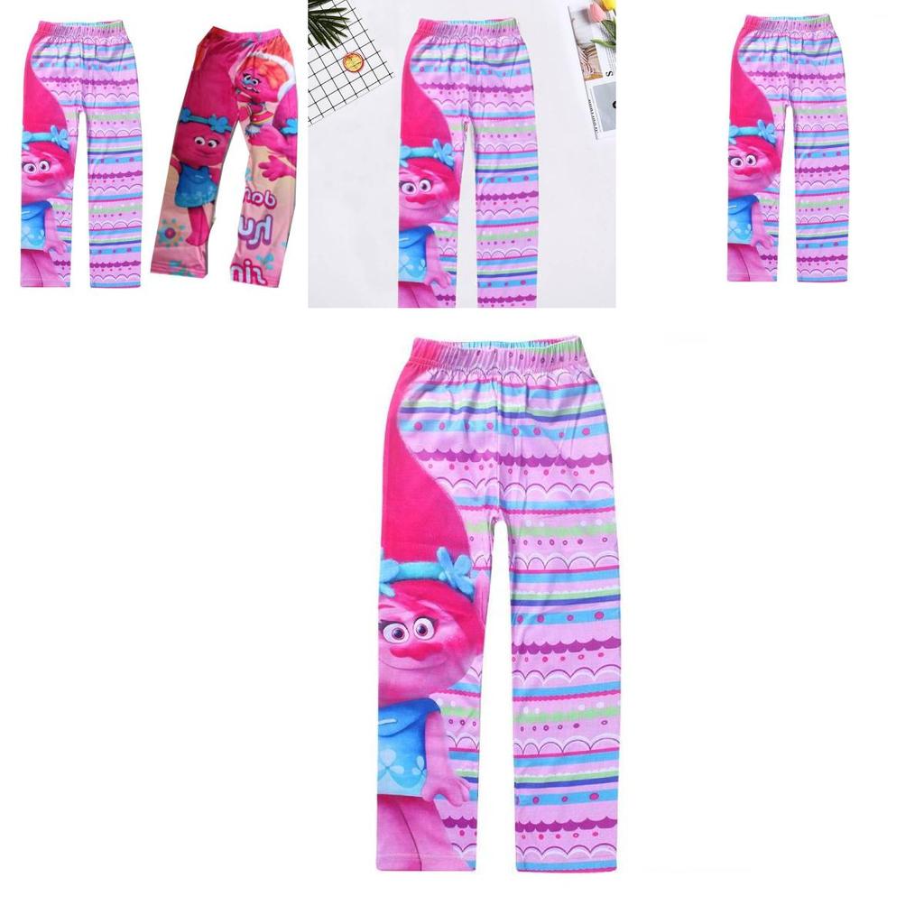 Trolls Childrens Animal Pattern With Milk Silk Material For Casual Outfits