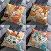 Furry Fabulous Beasts Throw Pillow Case Living Room Sofa Cushion Cover For Home Bedroom Decoration Protector