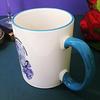 Flower and Mirror Mug