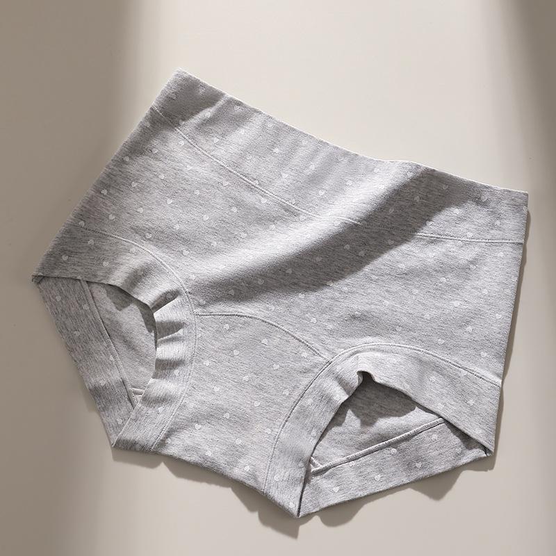 Plus Size Women's Pure Cotton 10A Antibacterial Extended and Wide Crotch Skin Friendly and Comfortable Flat Angle Underwear