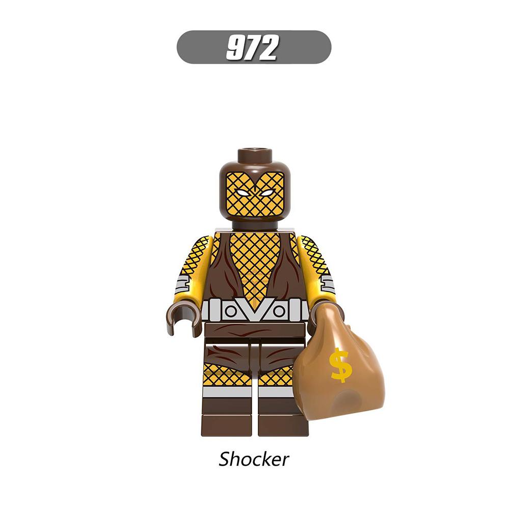 Building Block Toys X0220 Superhero Series Assembled Block Minifigure Children Birthday Present