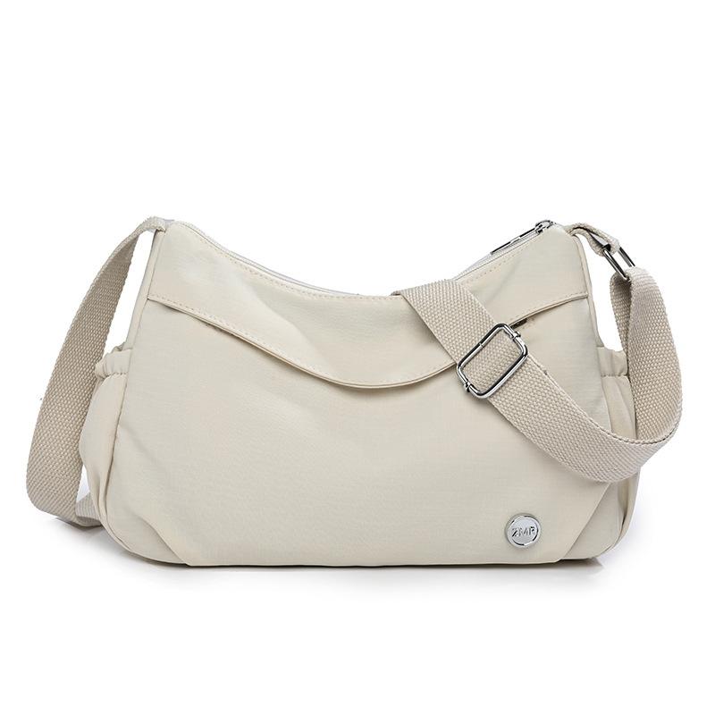 

Нейлоновая сумка через плечо женская легкая сумка через плечо сумка для матери бежевый