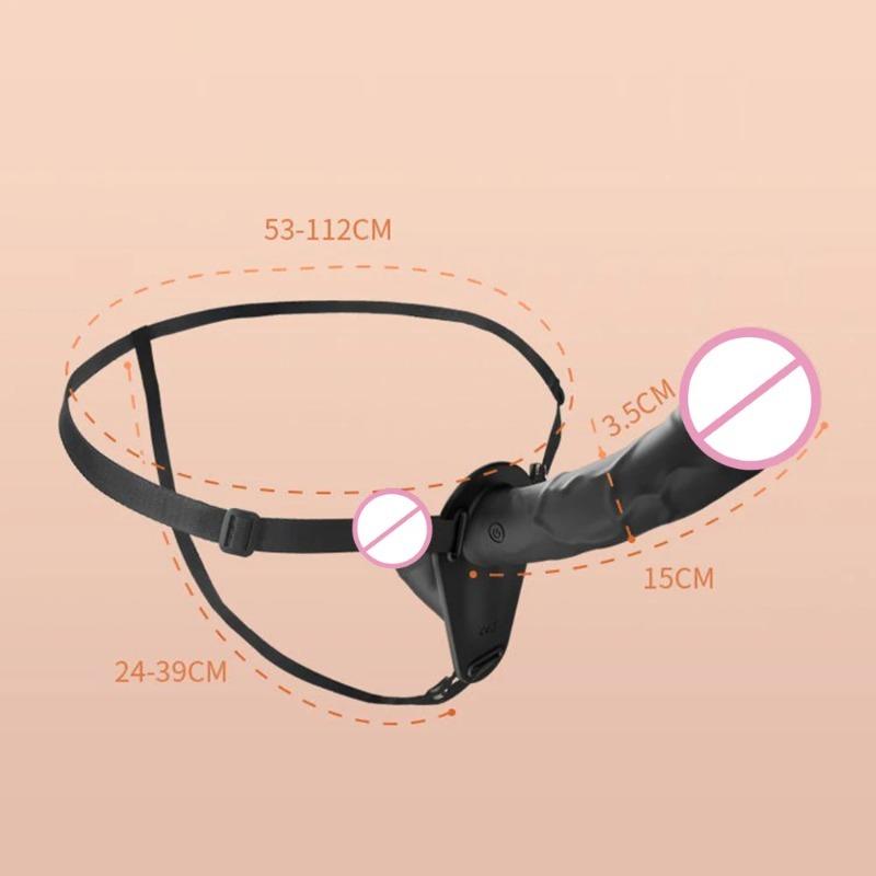 Lesbian Strapon Dildo Panties Penis Strap-on Dildo Harness Belt Gay Silicone Anal Plug Suction Cup Sex Toys For Women