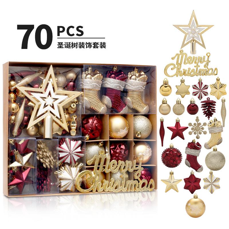 

Luxury 6 cm PVC Blue Ornaments Baubles Balls Hanging Decorative Pendant for Christmas Tree Party Decorations AS PICTURE
