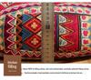 Colorful Bohemian-Style Cotton Linen Floor Cushion: Ethnic Meditation Seat Tatami Mat for B&B