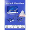 1SET Magnetic Effect Versus Chess Step On Thunder Magnet Induction Puzzle Decompression Table Game Chess Board Game Children's Toys