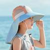 With Neck Flap Strap Baby Sun Hat UV Protection Bucket Hat New Beach Hats  Kids