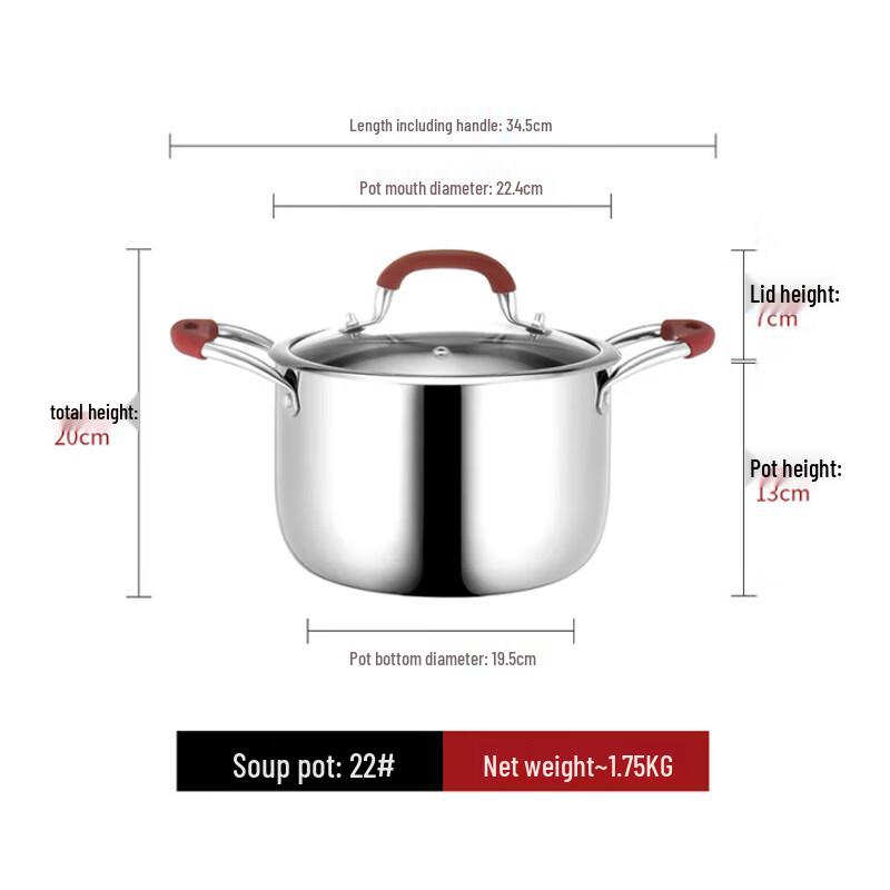 Shangpin Shuangrui Stainless Steel Multi-Function Pot