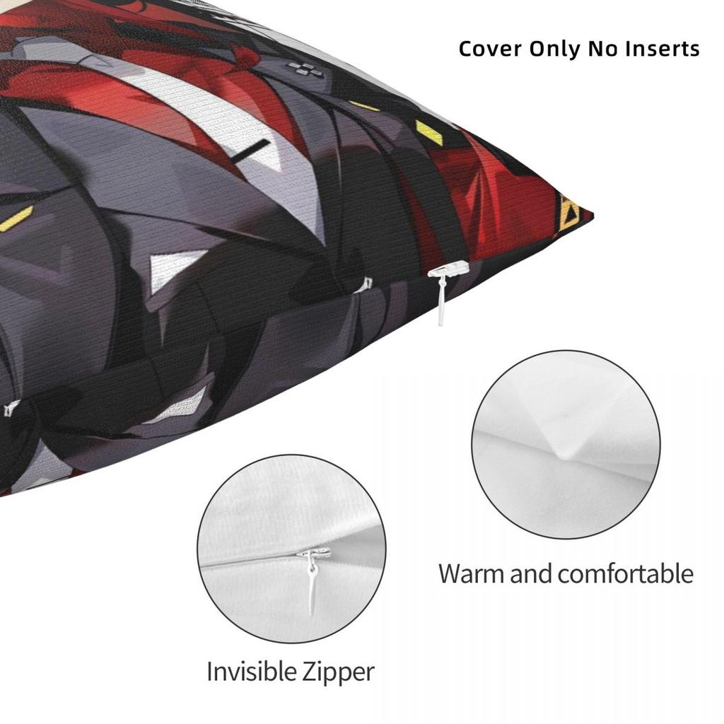Anime Ookami Mio Pillow Case Fashion Pillow Cover Square Custom Cushion Cover Pillowcases For Office Car Home Decorative