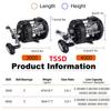 New Trolling Fishing Reels 3000 4000 Casting Reel Max Drag 28kg Fishing Tools for Saltwater Sea Fishing Pesca