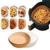 25 Sheets of Special Paper for Air Fryer, Natural Color