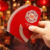 80Pcs Good Luck Blessing Multiple Patterns Hongbao Mini Red Money Pocket Traditional Sturdy Luck Money Bag Chinese New Year