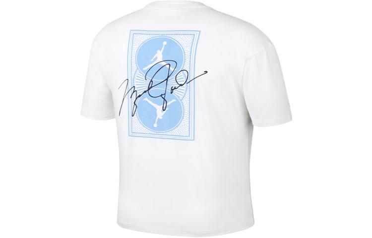 Мужская футболка Jordan Белая Синяя DZ4055-103 XXXL