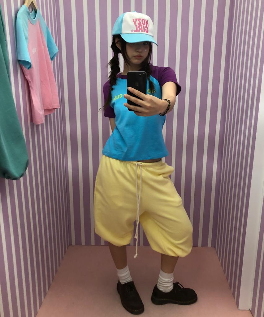 Kikoji And Tough Midi Pants Yellow