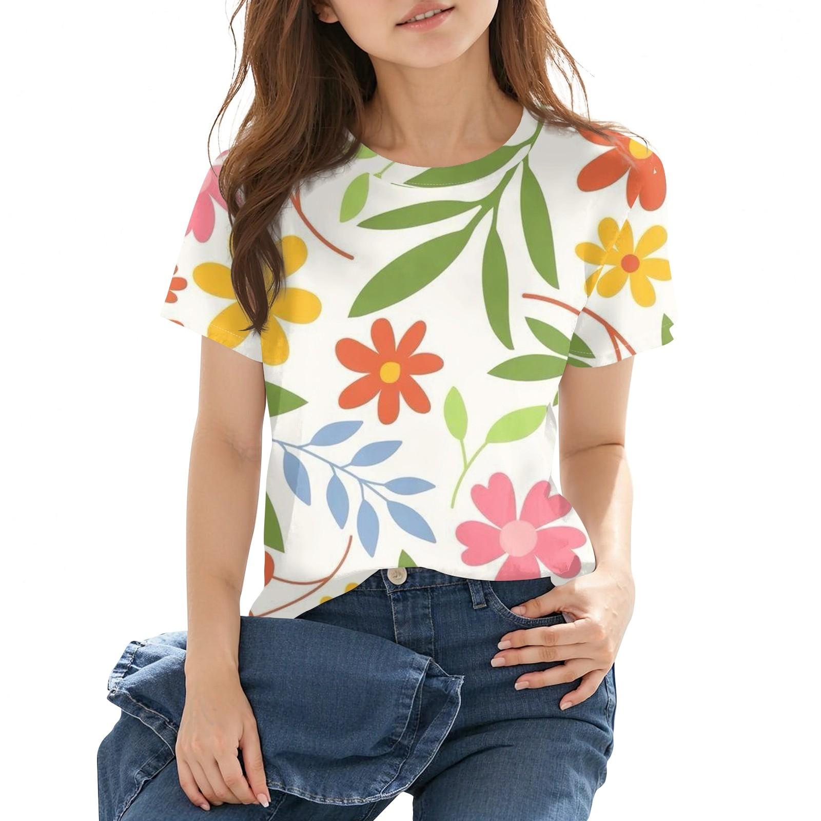 

Детская повседневная футболка с короткими рукавами и круглым вырезом с принтом, модная 120 бежевый