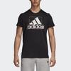 Adidas T Shirts Men's Gray Crew Neck Moderate Straight Fit DI0291
